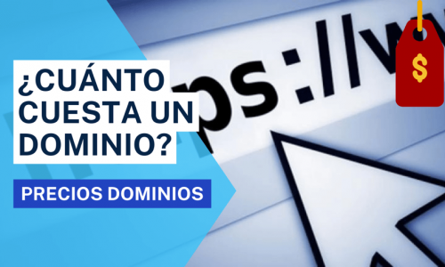 ¿Cuánto cuesta un dominio y dónde comprarlo? Comparativa de precios.